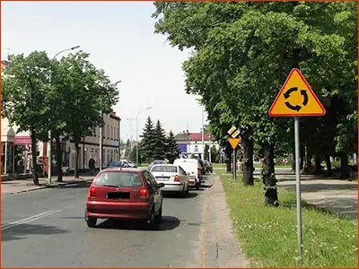 znak A-8 koniec pierwszeństwa - wkrótce będzie rondo