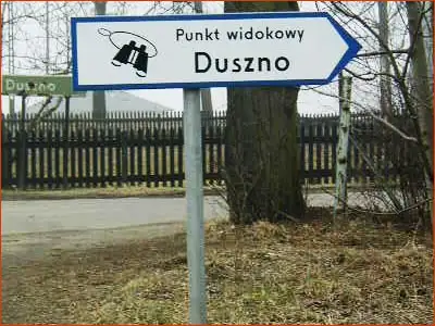 drogowskaz E-12 drogowskaz do punktu widokowego