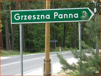 dziwna nazwa miejscowości - tylko 3 kilometry