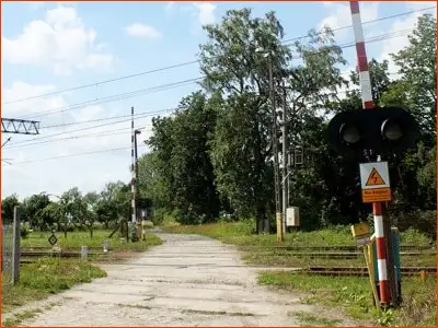 ostrzeżenie przed siecią trakcyjną