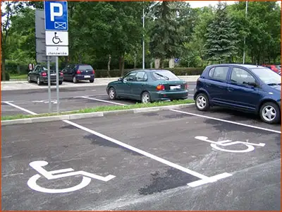 miejsce postoju dla osoby niepełnosprawnej
