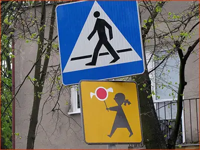 to przejście jest szczególnie uczęszczane przez dzieci