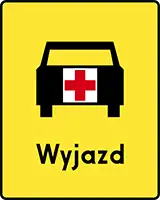 T-16a wyjazd karetek pogotowia